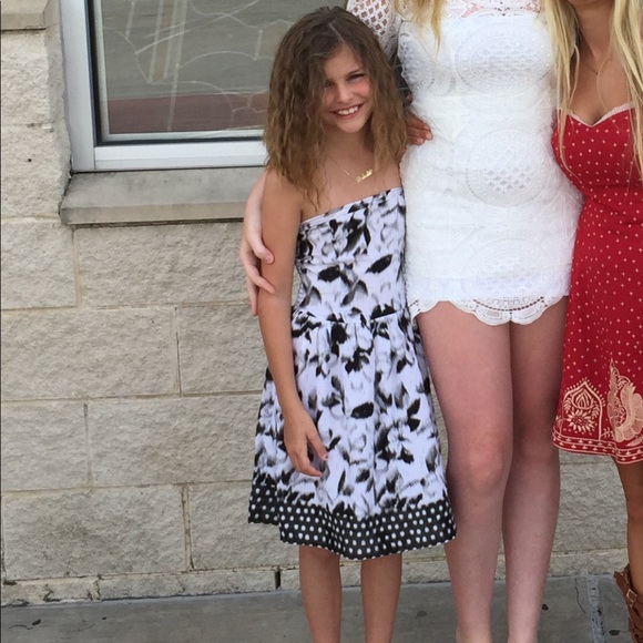 Kids strapless dress Clearance